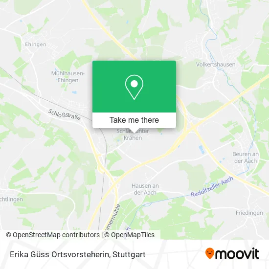 Карта Erika Güss Ortsvorsteherin