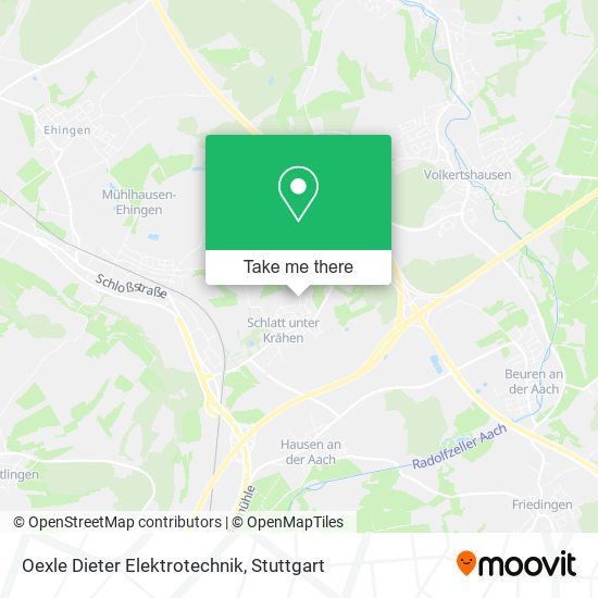 Oexle Dieter Elektrotechnik map