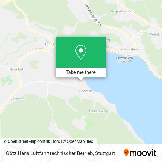 Götz Hans Luftfahrttechnischer Betrieb map