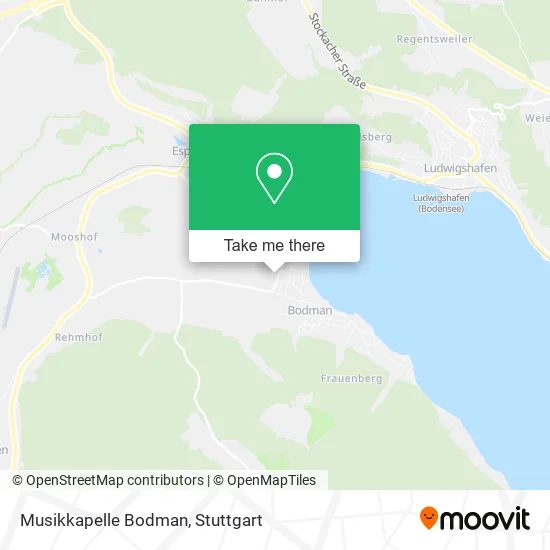 Карта Musikkapelle Bodman