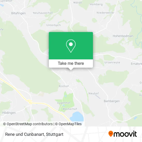 Карта Rene und Cunbanart