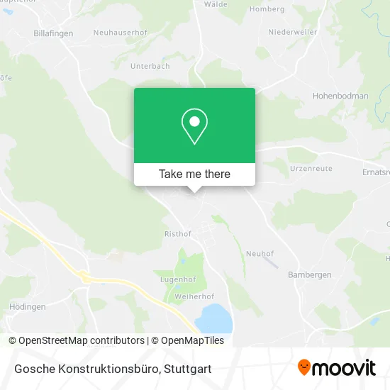 Карта Gosche Konstruktionsbüro