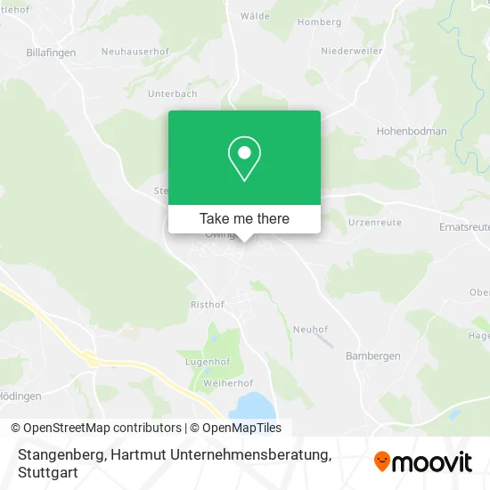 Карта Stangenberg, Hartmut Unternehmensberatung