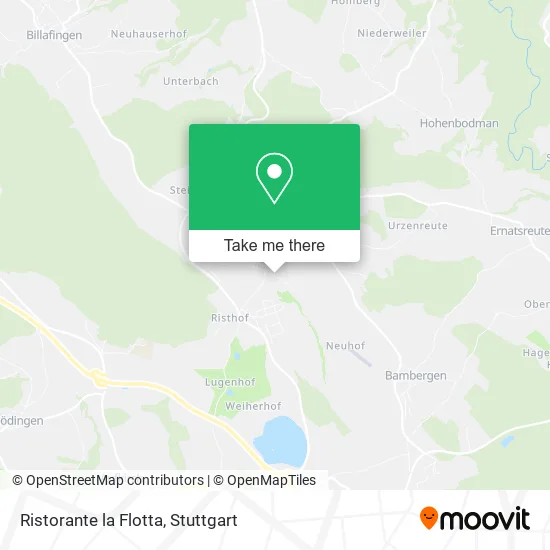 Карта Ristorante la Flotta