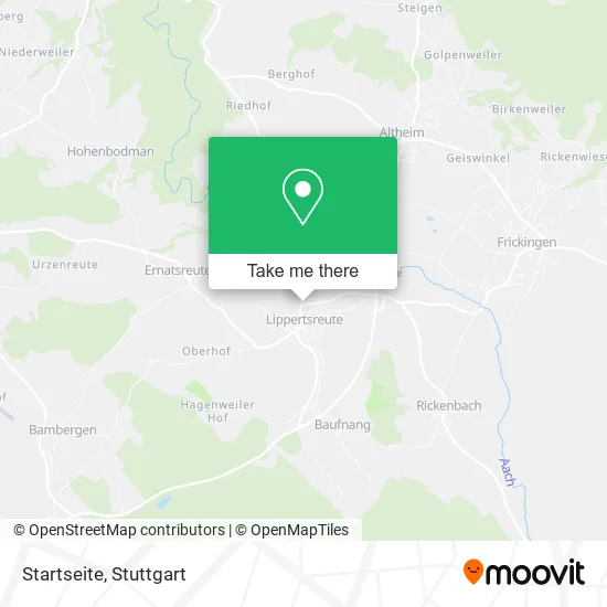 Карта Startseite