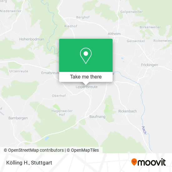 Карта Kölling H.