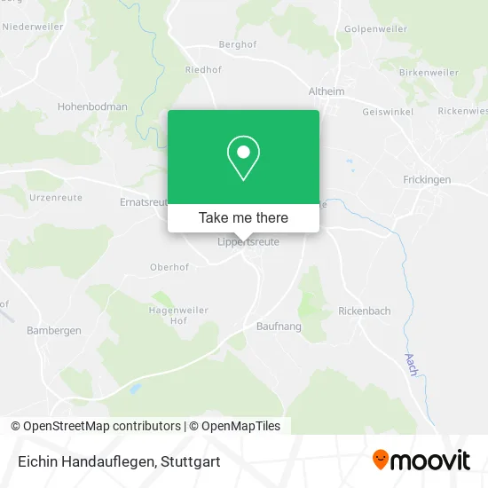 Карта Eichin Handauflegen