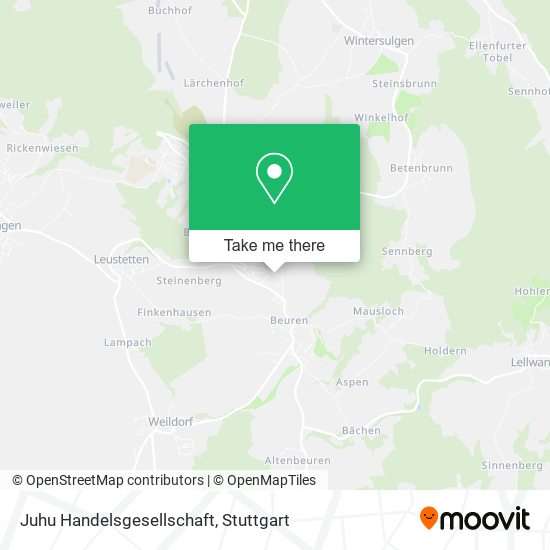 Juhu Handelsgesellschaft map