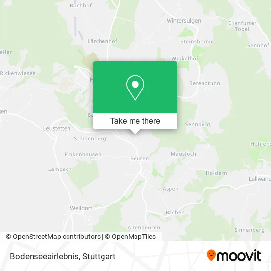 Карта Bodenseeairlebnis