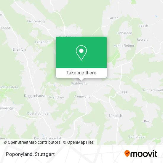 Карта Poponyland