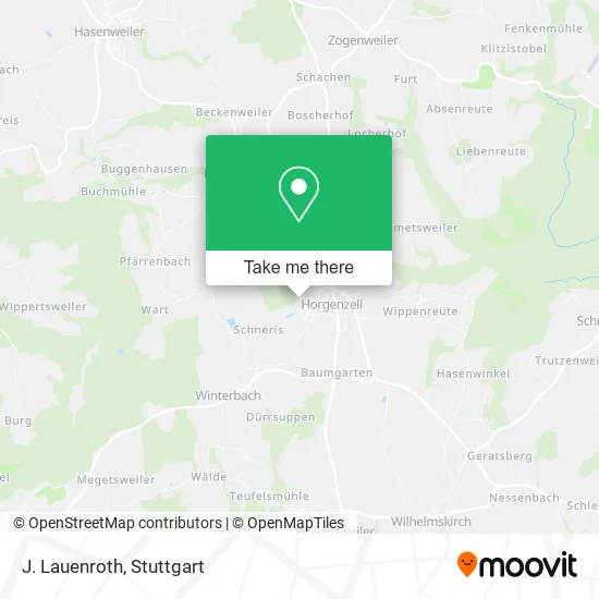 Карта J. Lauenroth