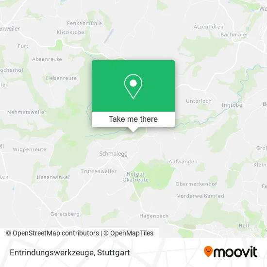 Карта Entrindungswerkzeuge