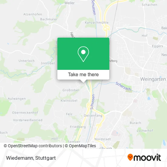 Карта Wiedemann