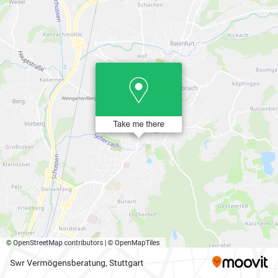 Swr Vermögensberatung map