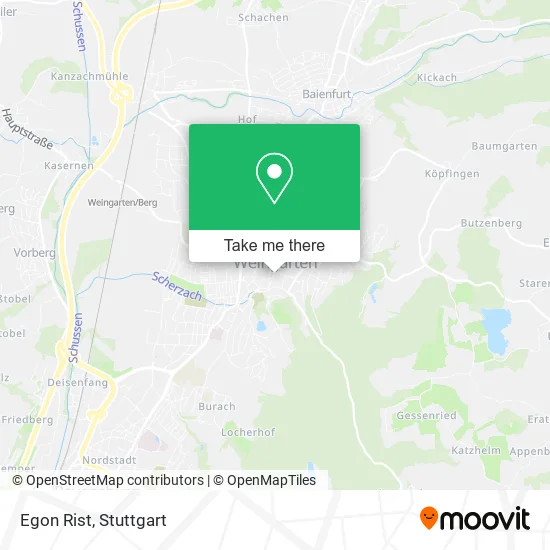 Карта Egon Rist