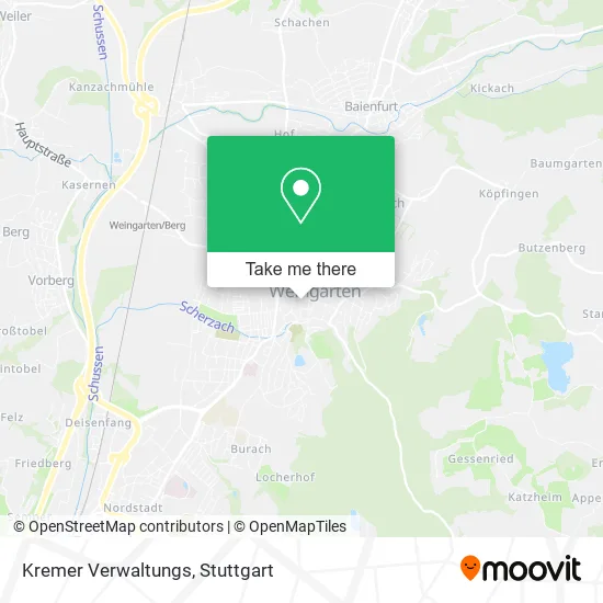 Карта Kremer Verwaltungs