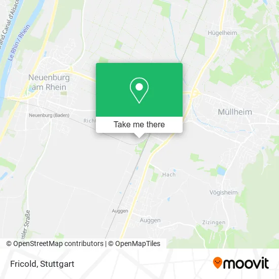Карта Fricold