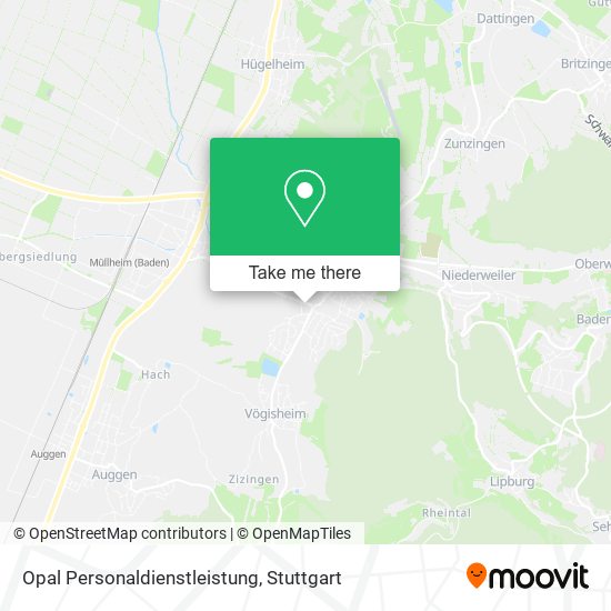 Opal Personaldienstleistung map