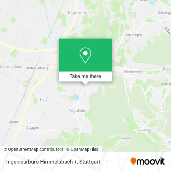 Карта Ingenieurbüro Himmelsbach +