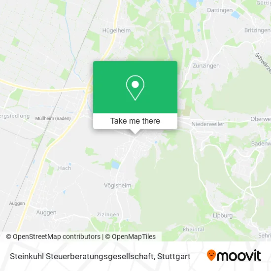 Карта Steinkuhl Steuerberatungsgesellschaft