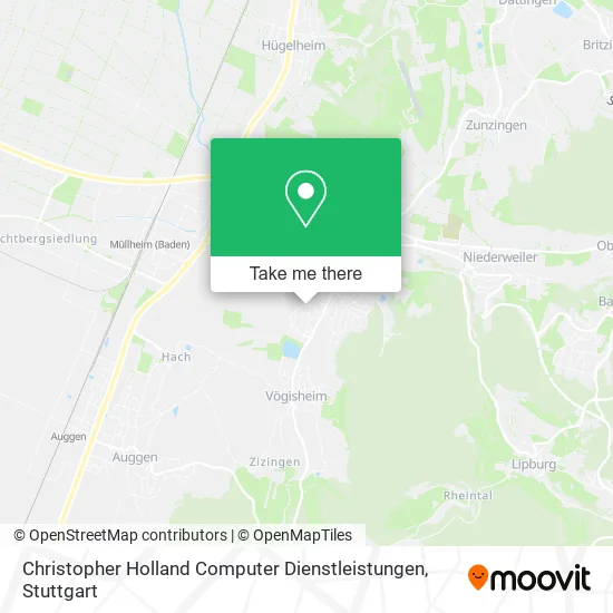 Карта Christopher Holland Computer Dienstleistungen