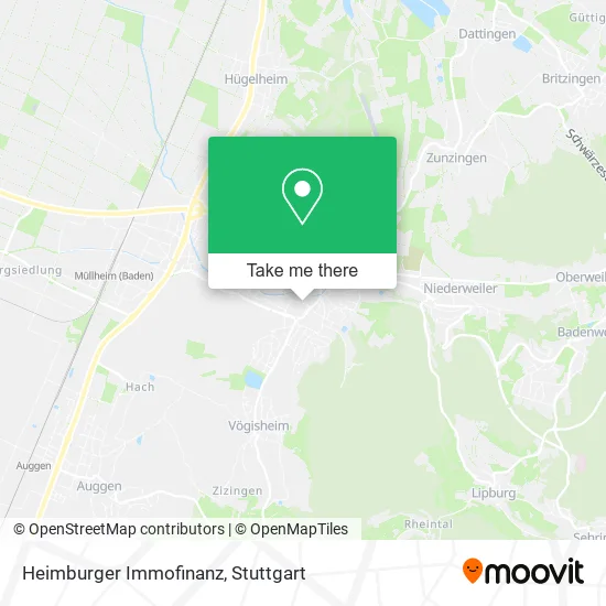 Карта Heimburger Immofinanz
