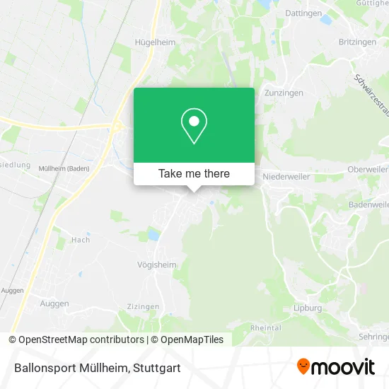 Карта Ballonsport Müllheim