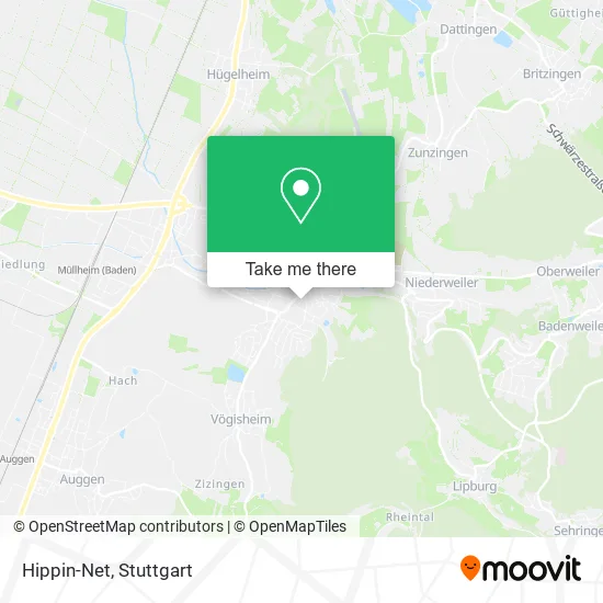 Hippin-Net map