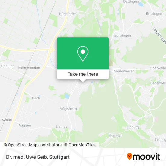 Карта Dr. med. Uwe Seib