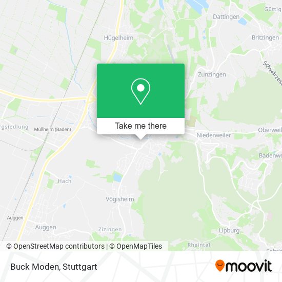 Buck Moden map