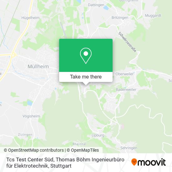 Tcs Test Center Süd, Thomas Böhm Ingenieurbüro für Elektrotechnik map