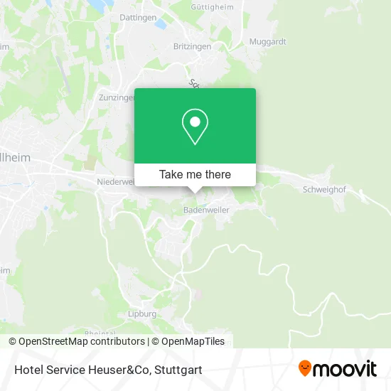 Карта Hotel Service Heuser&Co