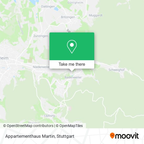 Appartementhaus Martin map
