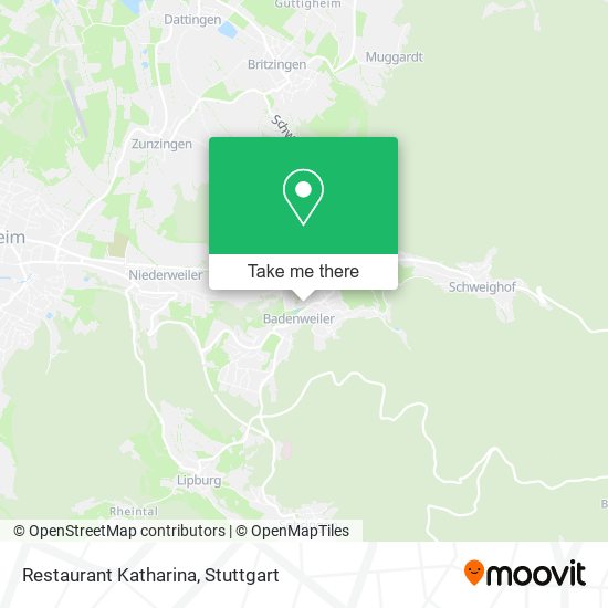 Restaurant Katharina map