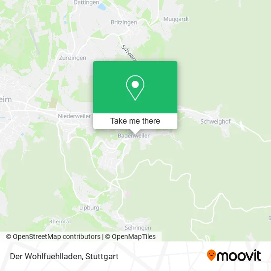 Карта Der Wohlfuehlladen