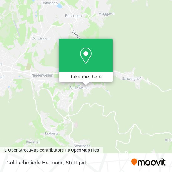 Goldschmiede Hermann map