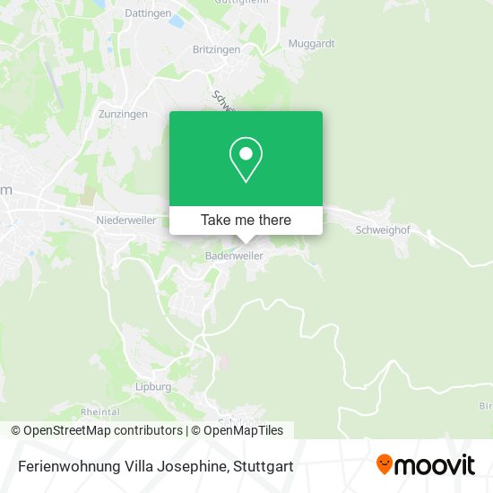 Ferienwohnung Villa Josephine map