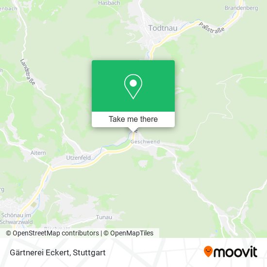 Gärtnerei Eckert map