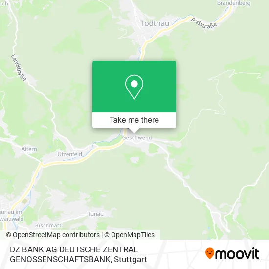 Карта DZ BANK AG DEUTSCHE ZENTRAL GENOSSENSCHAFTSBANK