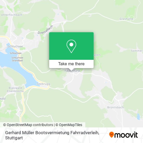 Gerhard Müller Bootsvermietung Fahrradverleih map