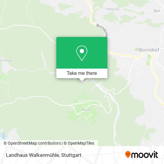 Landhaus Walkenmühle map