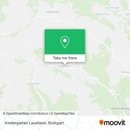 Карта Kindergarten Lausheim