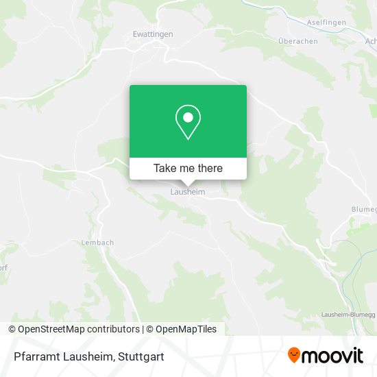 Карта Pfarramt Lausheim