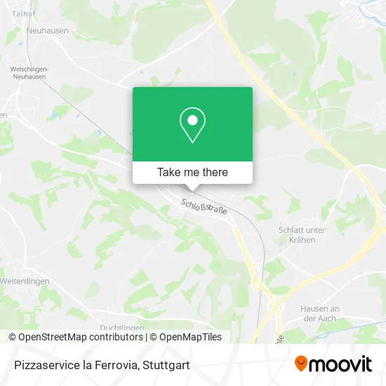 Карта Pizzaservice la Ferrovia