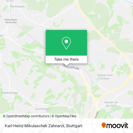 Karl-Heinz Mikulaschek Zahnarzt map