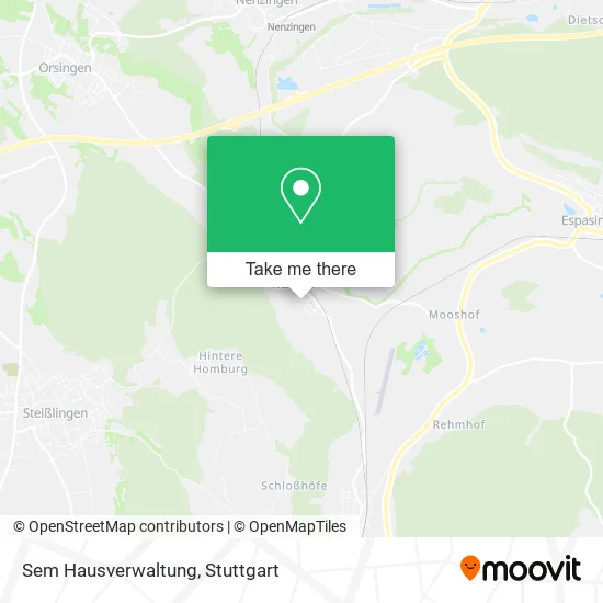Карта Sem Hausverwaltung