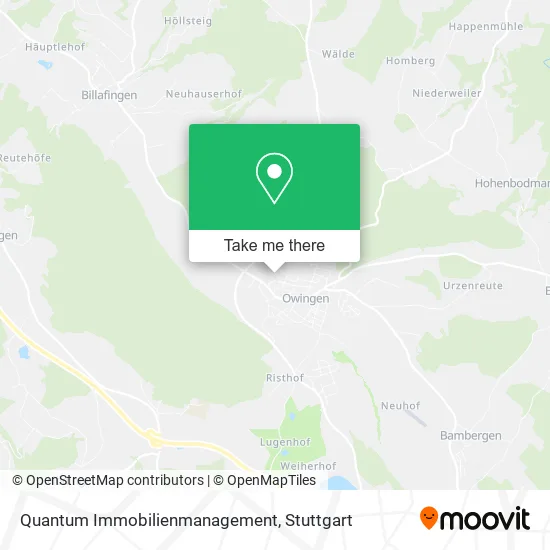 Карта Quantum Immobilienmanagement