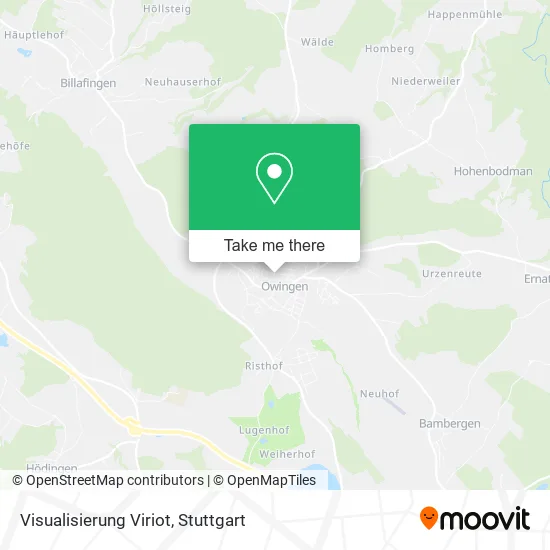 Карта Visualisierung Viriot