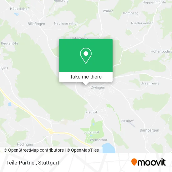 Карта Teile-Partner