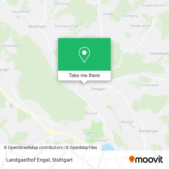 Карта Landgasthof Engel